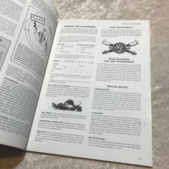 Retro Games Workshop Warhammer Fantasy Armies Skaven Book 1993 Edition GUC 0135 - Picture 12 of 12